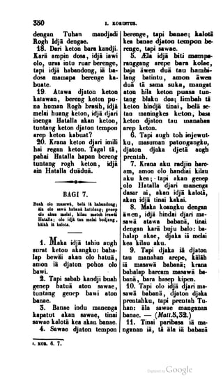 Dayak bible