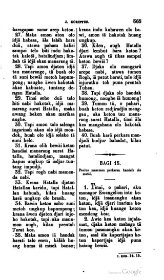 Dayak bible
