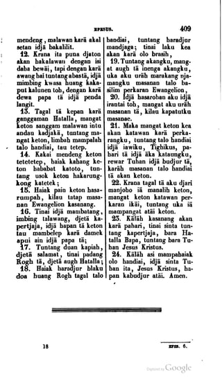 Dayak bible