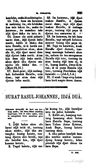 Dayak bible