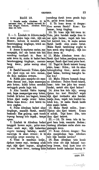 Dayak bible
