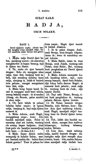 Dayak bible