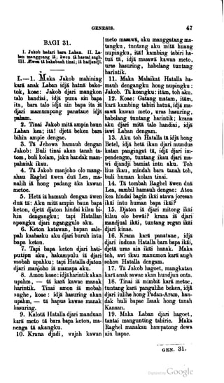 Dayak bible