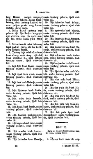 Dayak bible