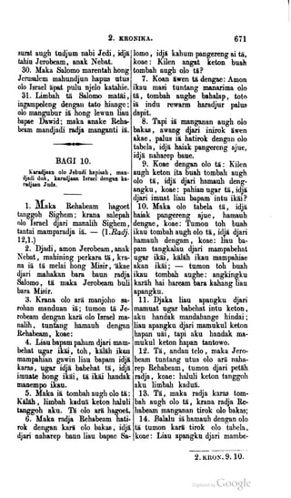 Dayak bible