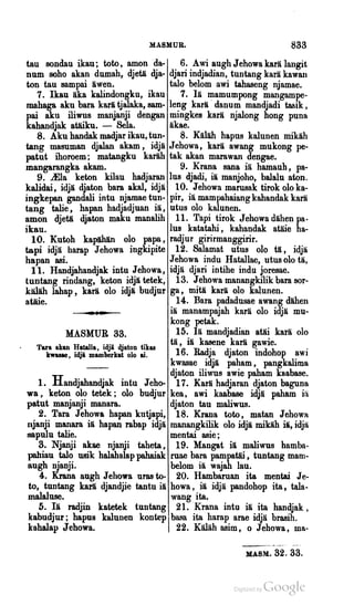 Dayak bible