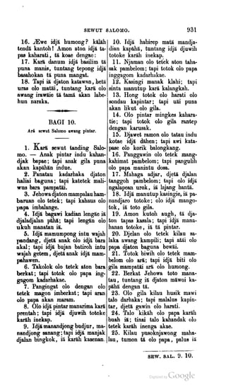 Dayak bible