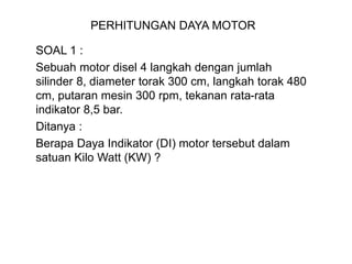 Rata Rata Rpm Motor DAYA MOTOR.ppt