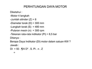 Rata Rata Rpm Motor DAYA MOTOR.ppt