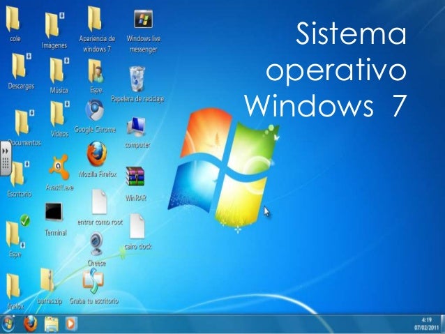 Caracteristicas De El Sistema Operativo Windows 7