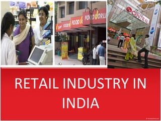 RETAIL INDUSTRY IN INDIA 