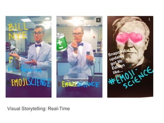 Visual Storytelling: Real-Time
 