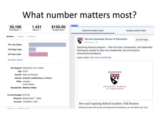 What number matters most?
 