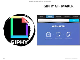 GIPHY GIF MAKER
 