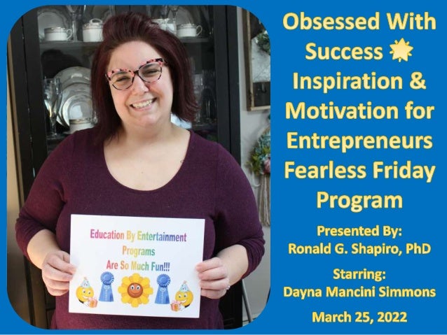Obsessed With Success Fearless Friday Program March 25, 2022
