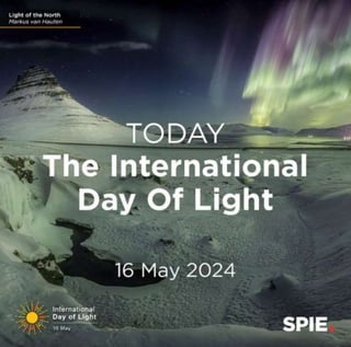 Happy International Day of light - SPIE.