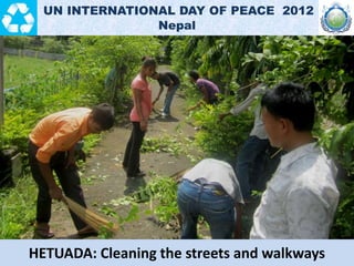 POKHARA: A speech contest on the theme of “Sustainable Peace for a
Sustainable Future” took place at the Social Public Eng...