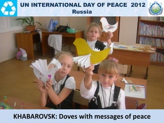 JHAPA: Students cleaned a nursery.
UN INTERNATIONAL DAY OF PEACE 2012
Nepal
 