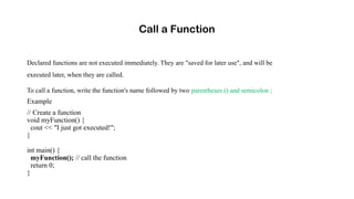 Fundamentals Of Programming II in C++ at MWU | PPTX