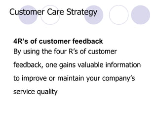 Day One Quality Customer Care
