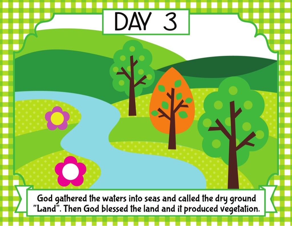 7 Days of Creation with Scripture