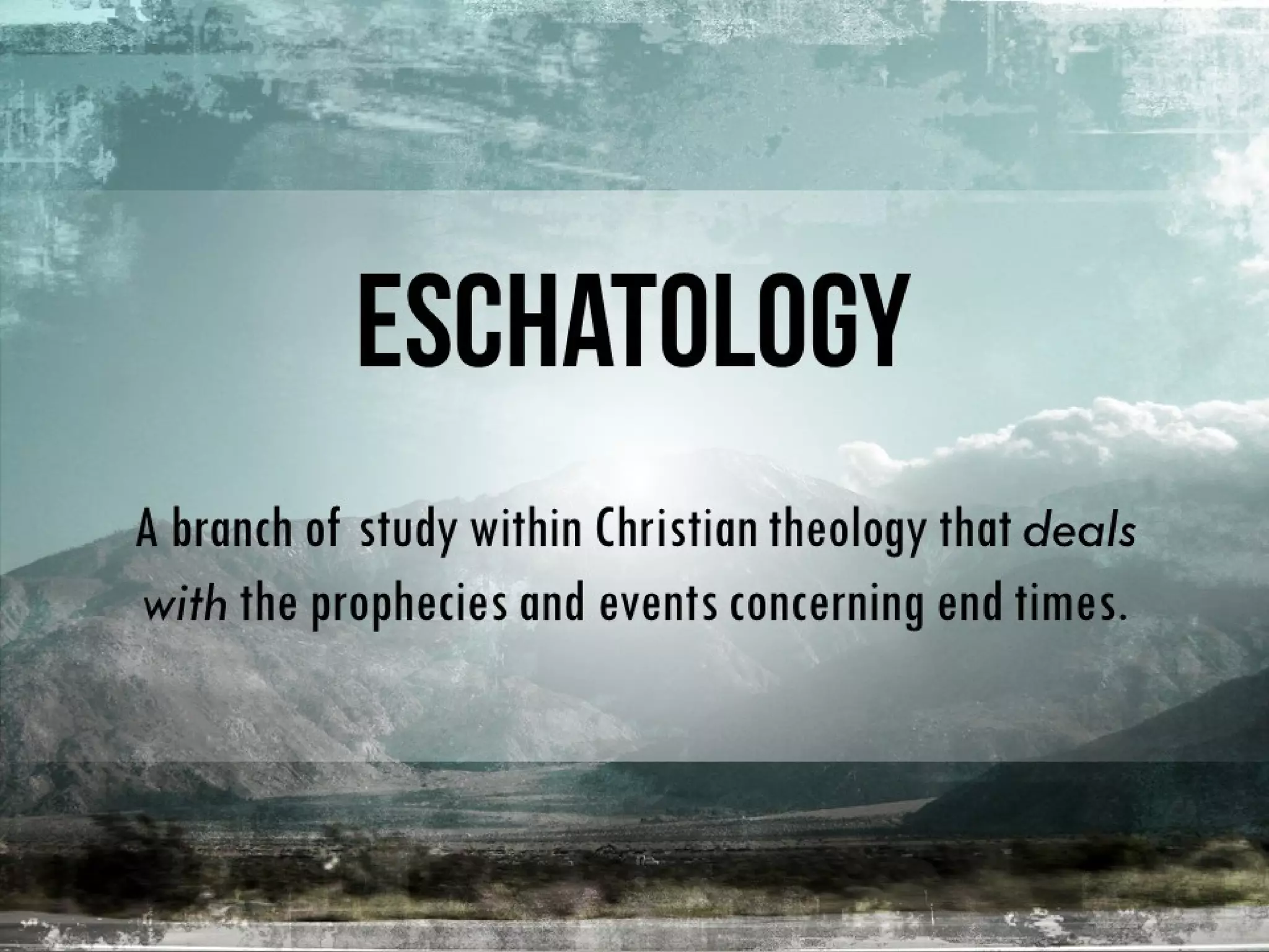 End of Days SERIES | Days of Noah (Matthew 24:37-39)