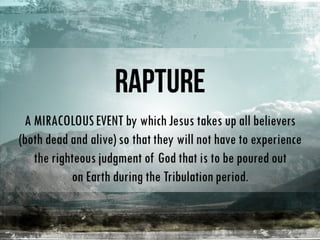 The Rapture In The Bible Matthew