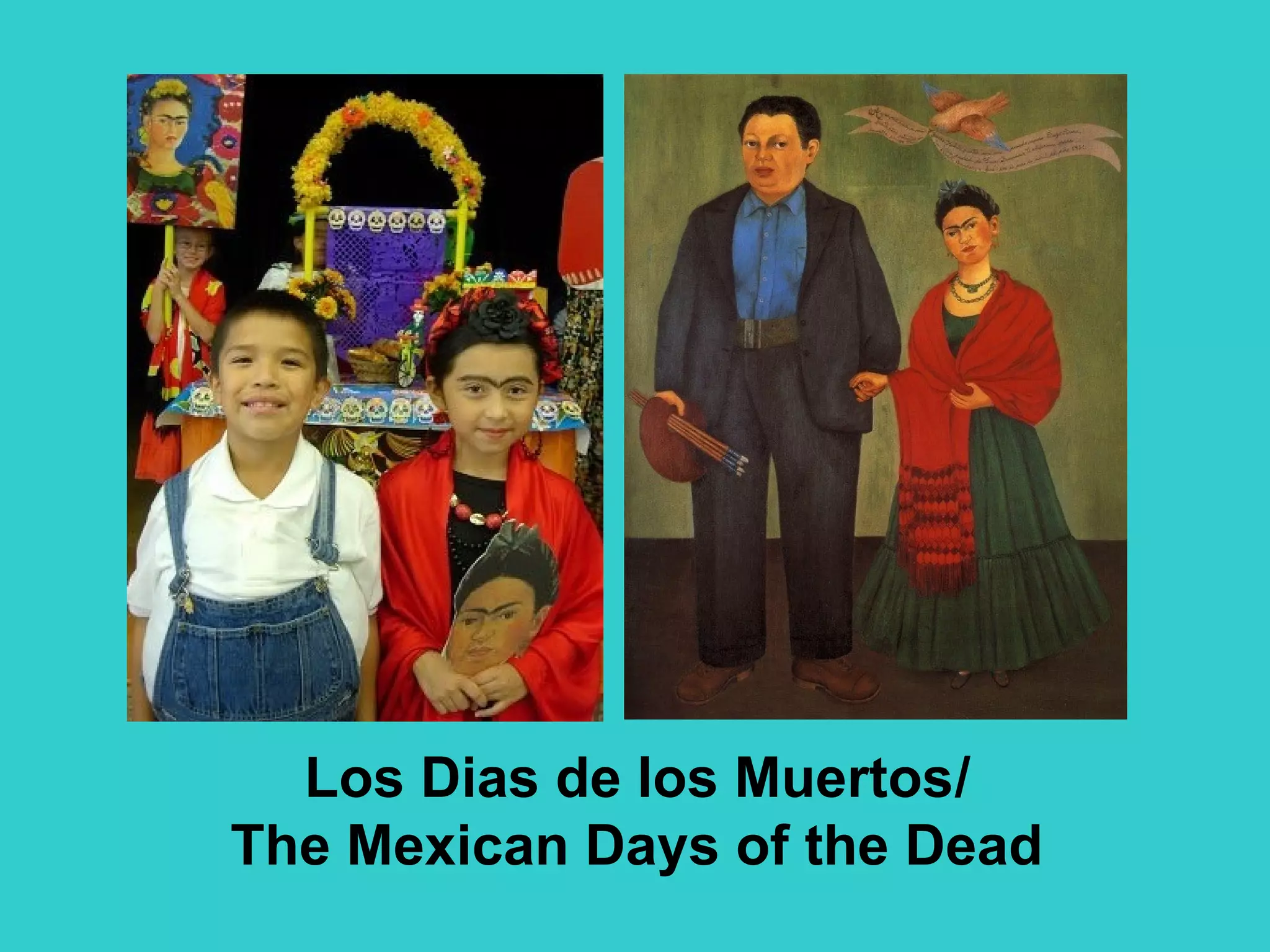 The Mexican Days of the Dead/Dias de los Muertos PPT