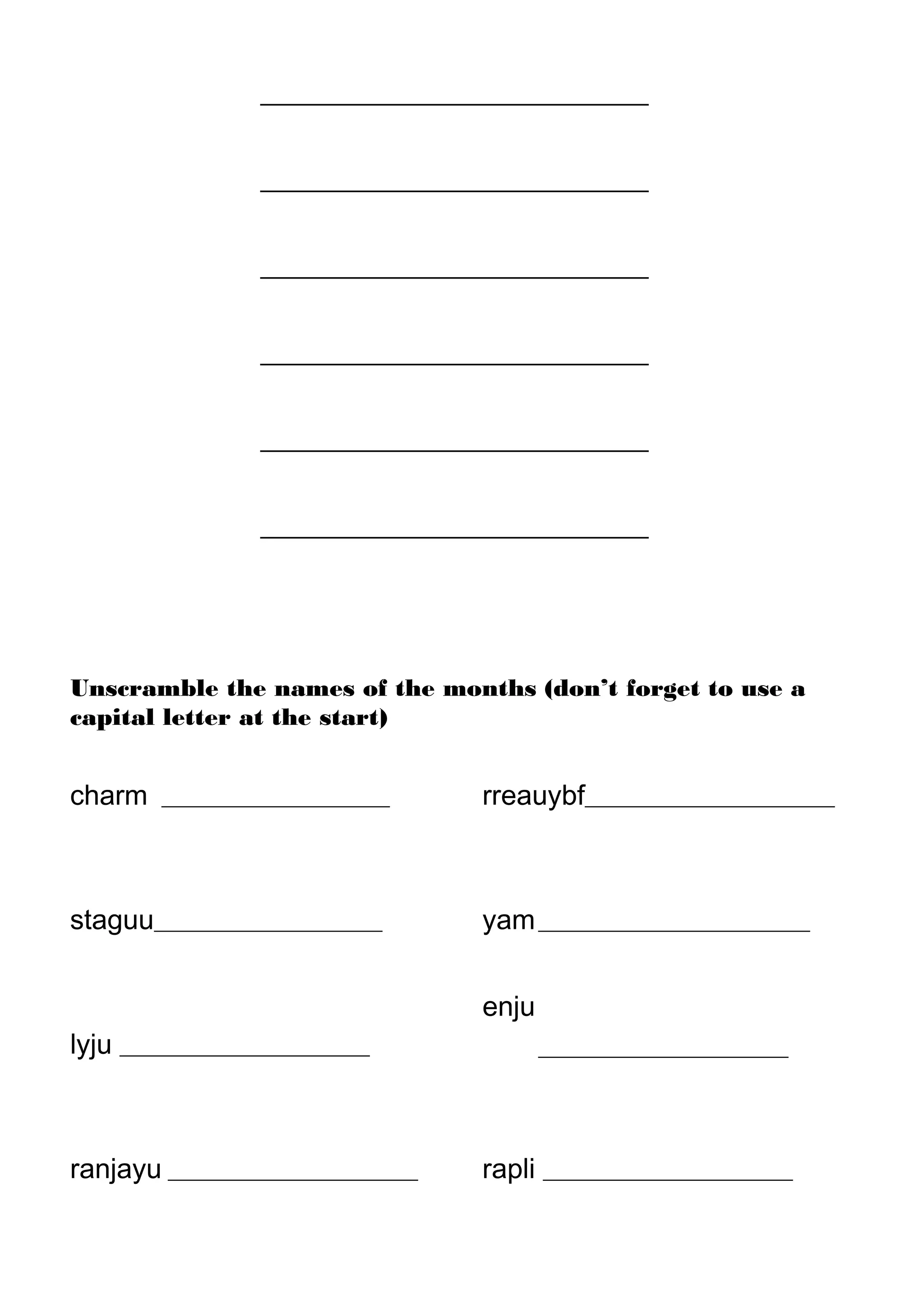 Days Weeks Months PDF