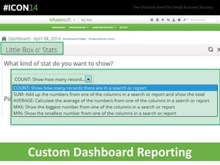 The Ultimate Event for Small Business Success.
Custom Dashboard Reporting
 