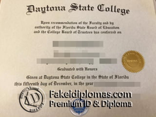 Daytona State College degree
