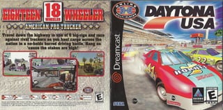 Daytona usa manual dreamcast ntsc