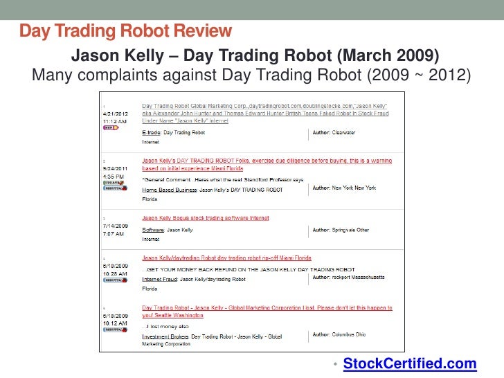 Forex robot 2012