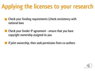 Understanding Open Licensing: Day Two - Introducing Creative ...