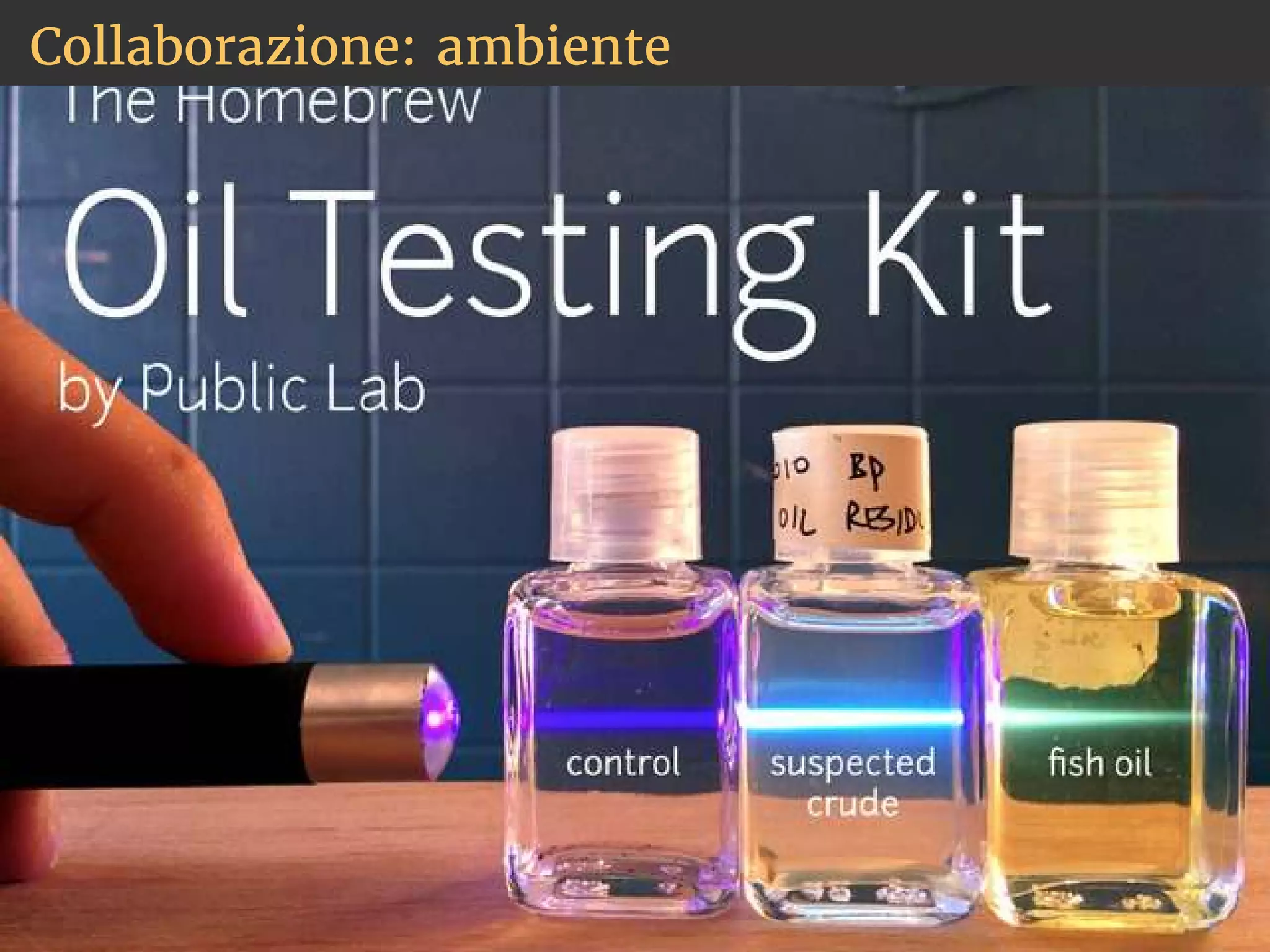 Collaborazione: ambiente 
 