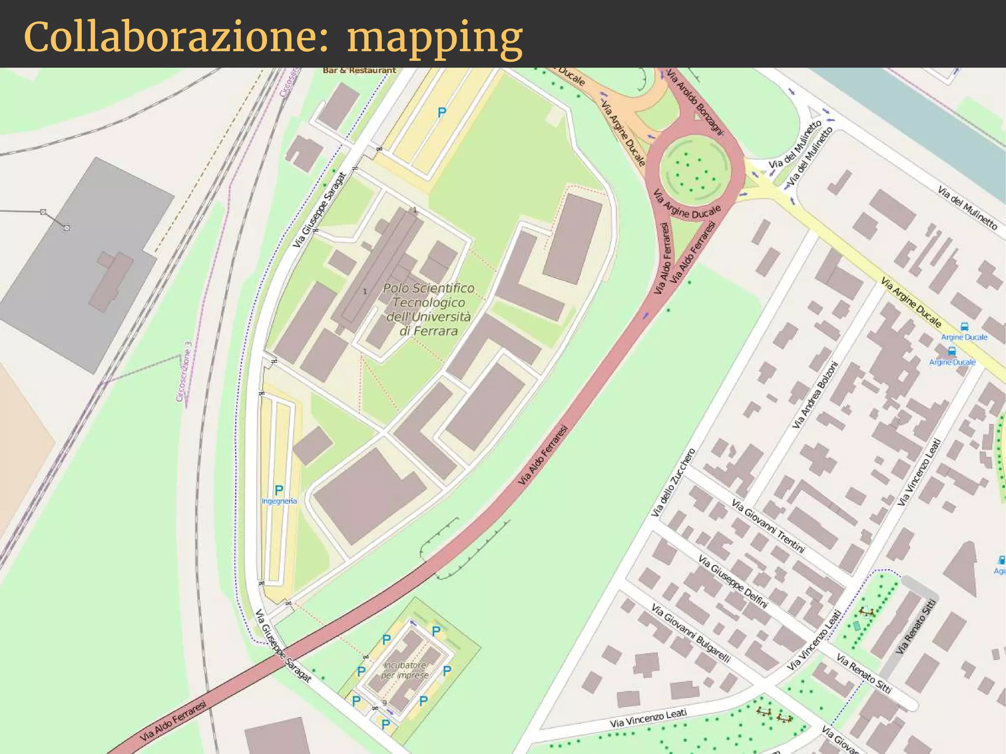 Collaborazione: mapping 
 
