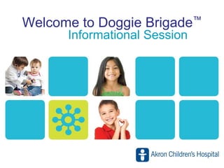 Welcome to Doggie Brigade™
Informational Session
 