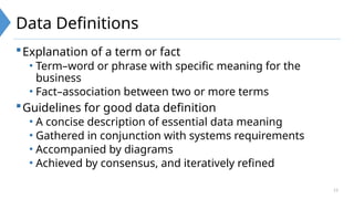 DB-Lec-6.pptx , topic:Data base system core concepts about data ...