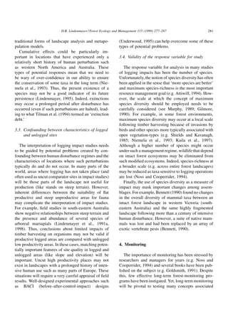 D.B Lindenmayer Future Directions For Biodiversity