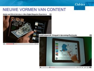 NIEUWE VORMEN VAN CONTENT 