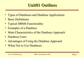 Database Design Slide 1 | PPS