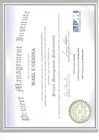 PMP Certification