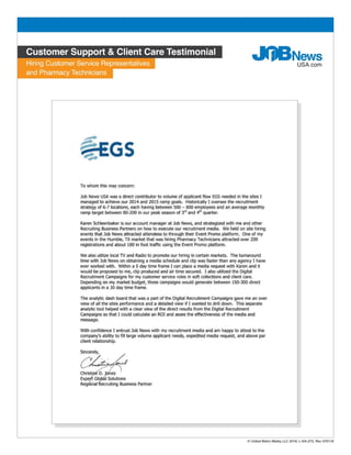 EGS Testimonial - CSR