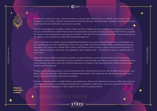 Histórias
reais sobre
a cultura
Eu estive numa reunião com o Ilson, quando uma pessoa nos procurou para desenvolvermos um software. A pessoa estava muito
empolgada com suas ideias e falando o que ele queria que fosse feito. Ele estava fervendo de ideias e querendo entender quantas horas
seriam necessárias para desenvolver o que ele estava querendo.
No meio da empolgação do “candidato a cliente”, o Ilson, com todo o respeito, disse para a pessoa: “Você já pensou em colocar tudo
isso que você está falando num Excel? Fazer acontecer no Excel primeiro, para depois levar isso para um software?” Ele ficou congelado,
sem reação, e com uma expressão no rosto que para mim dizia: “Como assim? Eu estou aqui doido para enfiar a mão no bolso para ter
um software e você me fala de usar o Excel? Mas que balde de água fria!”.
Fomos conversando com o cliente e o Ilson tranquilamente foi explicando para a pessoa que ele tinha que fazer a coisa acontecer nos
seus controles internos primeiro. Também disse “Como vai ser se você fizer um grande investimento e depois você descobre que não era
bem aquilo, que a solução não o atende? Você vai fazer o quê? Primeiro você faz acontecer e depois você busca uma ferramenta”. A
pessoa, depois de um tempo de conversa, ficou agradecida e disse “Você tem razão...”. Ele foi embora e seguiu o conselho do Ilson, foi
para o Excel.
Depois de um tempo acabamos atendendo esse cliente e o progresso dele para o uso de uma ferramenta nossa foi acontecendo
naturalmente. Ele ficou muito agradecido. Em muitas reuniões de avanço de projeto que eu fazia com esse cliente, ele gostava de contar,
em tom de piada, que uma vez tinha ido na DB1 para desenvolver um sistema e o Ilson falou pra ele fazer no Excel, e que ele acabou
fazendo e que foi bom pra ele.
Foi algo muito bacana que aconteceu. Isso serviu de lição para mim. Todo cliente que vem assim cheio de ideias eu procuro “por os pés
dele no chão”, para evitar que o cliente faça um investimento desnecessário. Como a gente diz aqui internamente, para evitar que a
gente crie um monstrinho que o cliente não vai usar depois.
Essa história para mim mostra o cuidado de trazer uma solução para o cliente, de ser realmente uma luz para o cliente. Se a gente não
se preocupar com o cliente, mas estivermos preocupados com a ansiedade de vender, bater a meta e por o produto para o cliente, no
futuro, ao invés de ter conquistado um cliente, a gente vai ter criado é um grande problema.
A l e x a n d r e R o b e r t o P r e z o t o
 