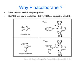 Pinacolborane Internship | PPT