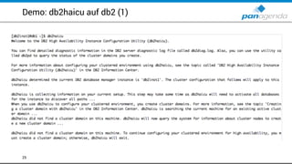 Demo: db2haicu auf db2 (1)
25
 