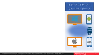 9© 2017 Embarcadero Technologies, Inc. All rights reserved. 本文書の一部または全部の転載を禁止します。本文書の著作権は、著作者に帰属します。 #embtwebi_jp
クライアントサーバー
リモートデータベース
 