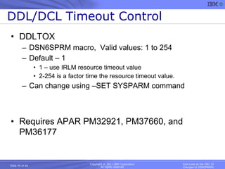 A First Look at the DB2 10 DSNZPARM Changes | PDF