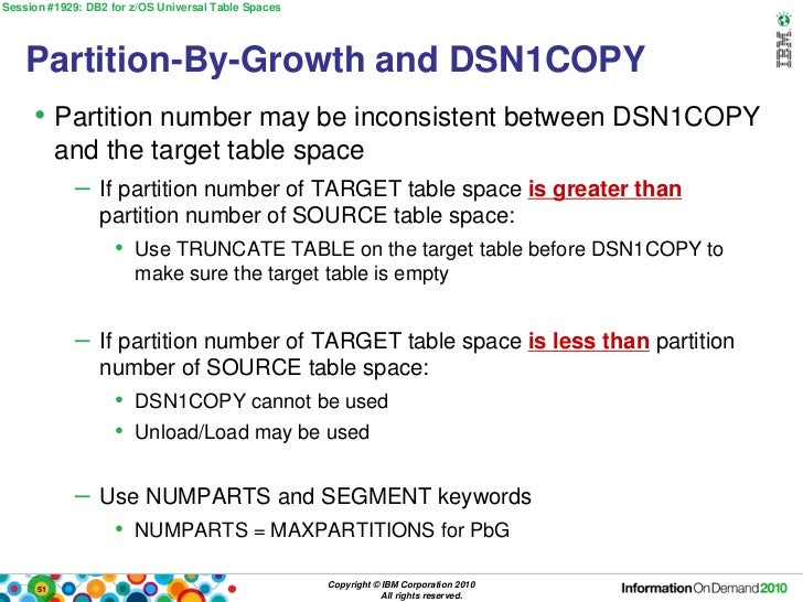 Universal Table Spaces For Db2 10 For Z Os Iod 2010