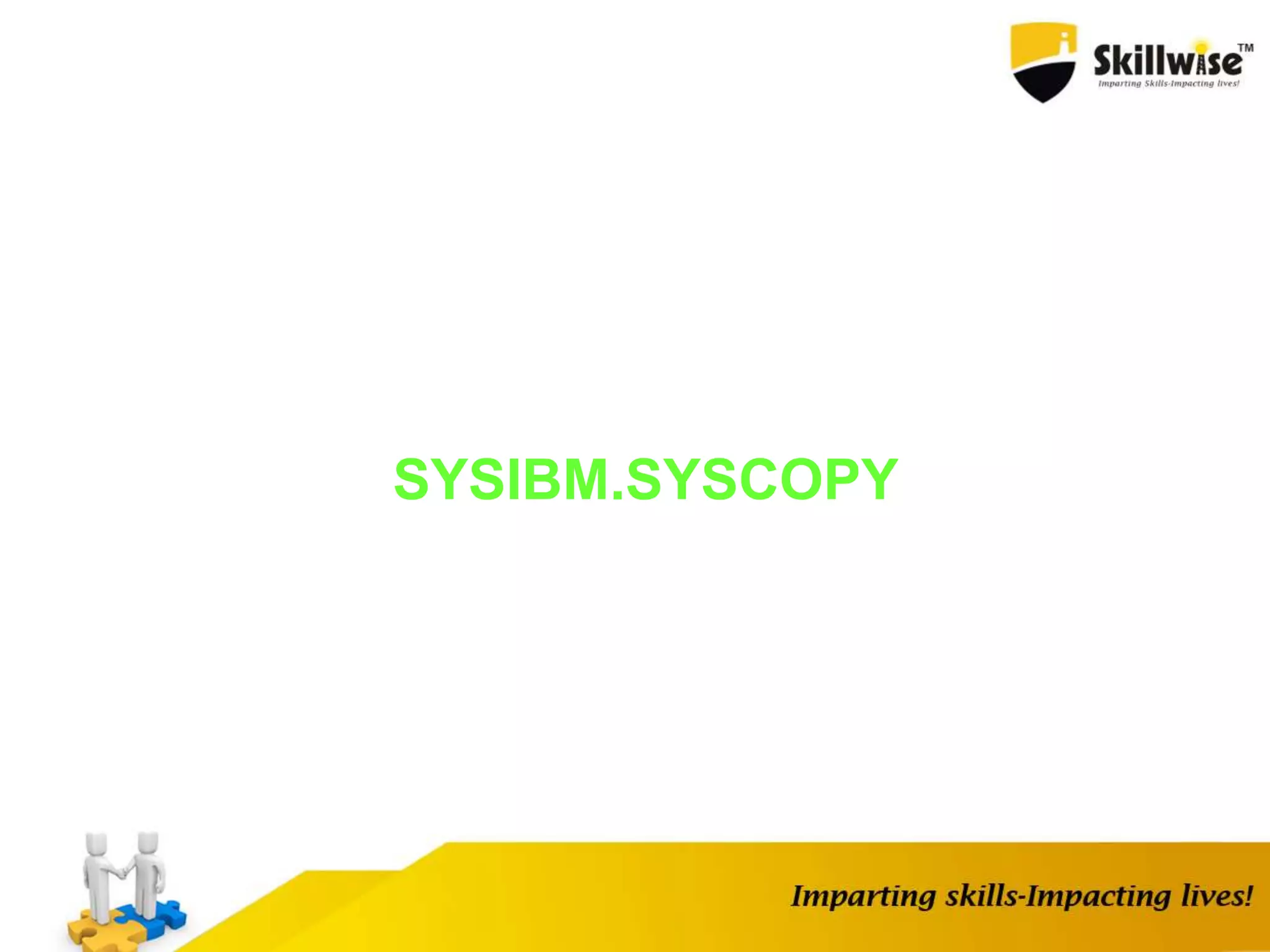 SYSIBM.SYSCOPY
 